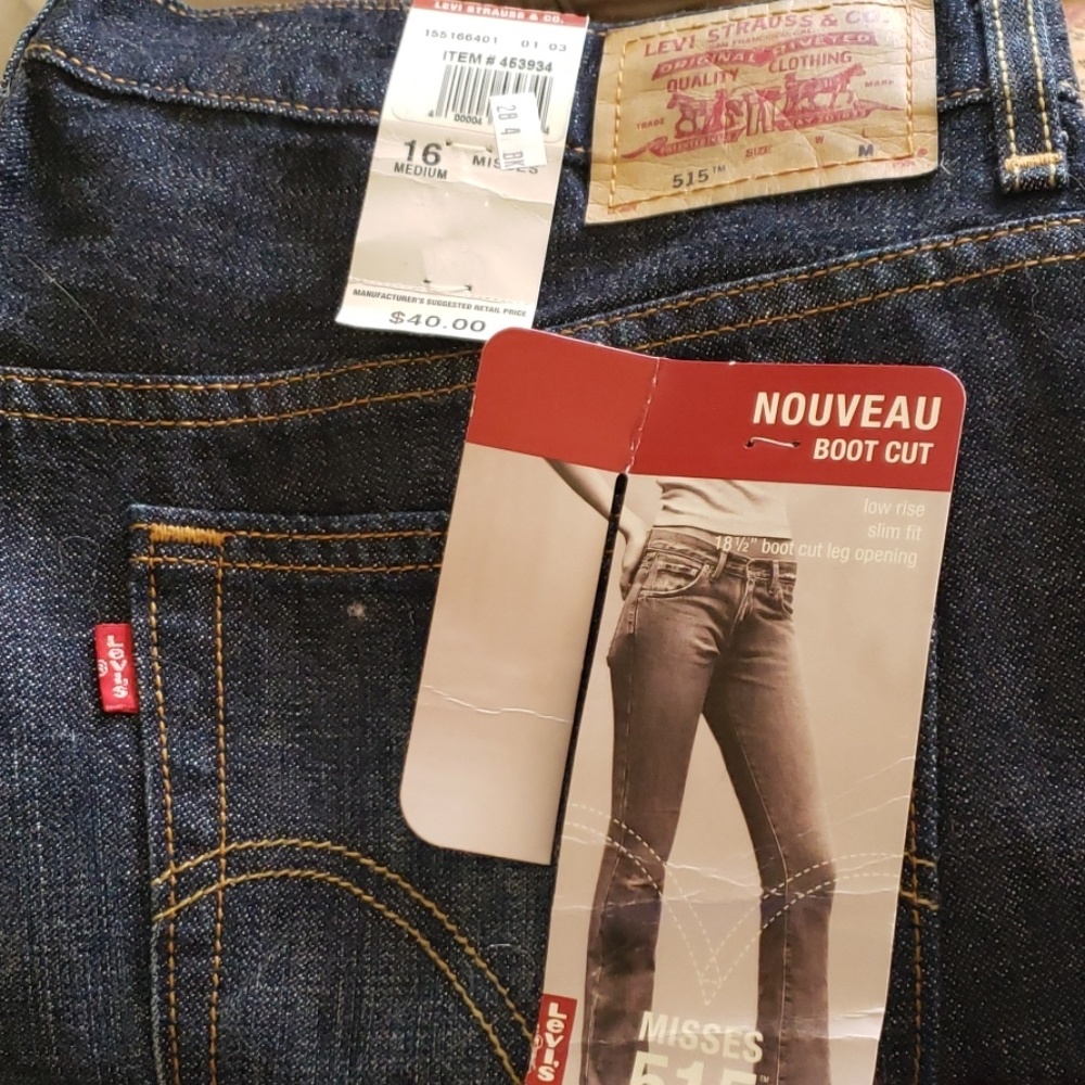 Ladies Levi's New Boot Cut Jeans